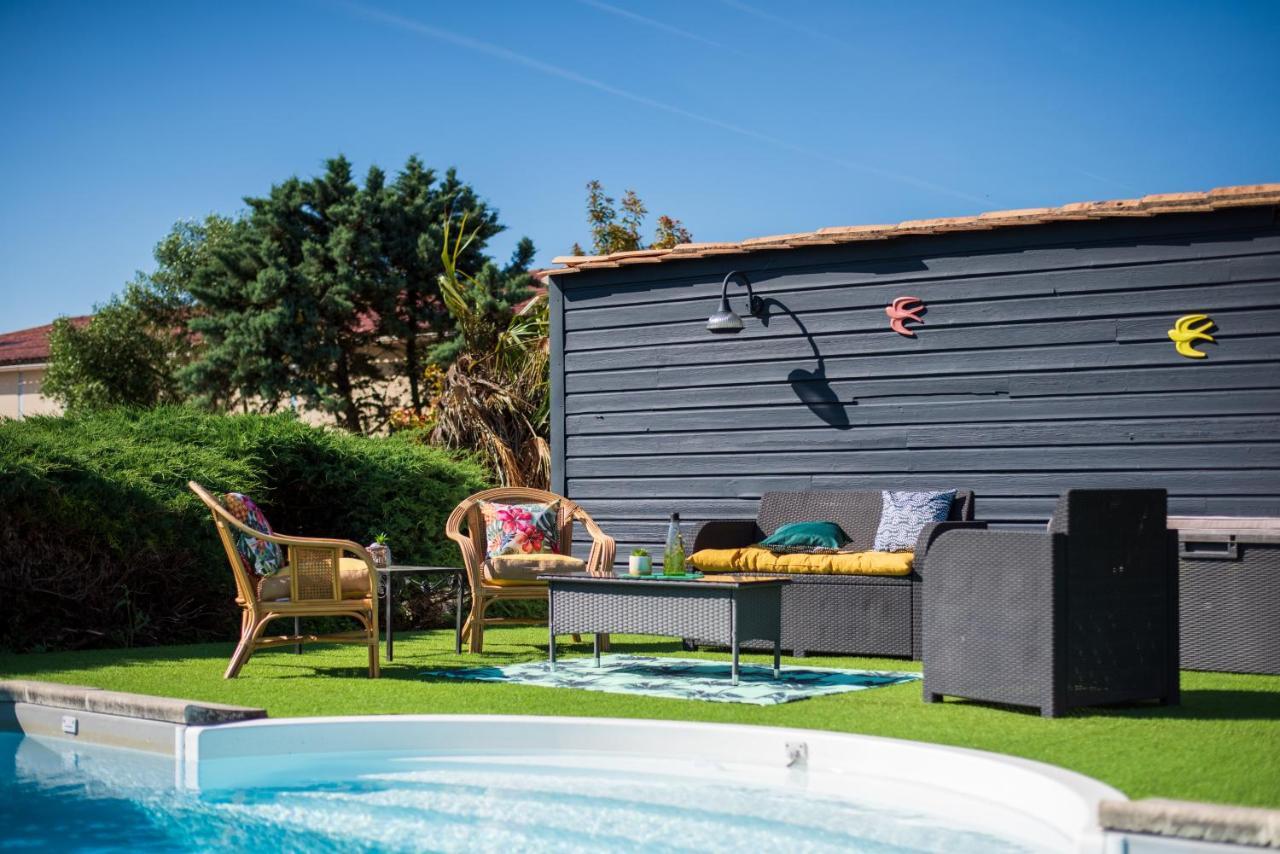 Chambre Vigne, Piscine Spa Fitness Lugon et l’Ile du Carney Exterior foto